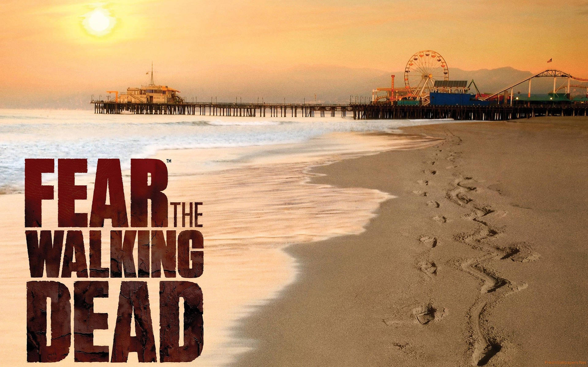 American Post-apocalyptic Horror Series Fear The Walking Dead Background