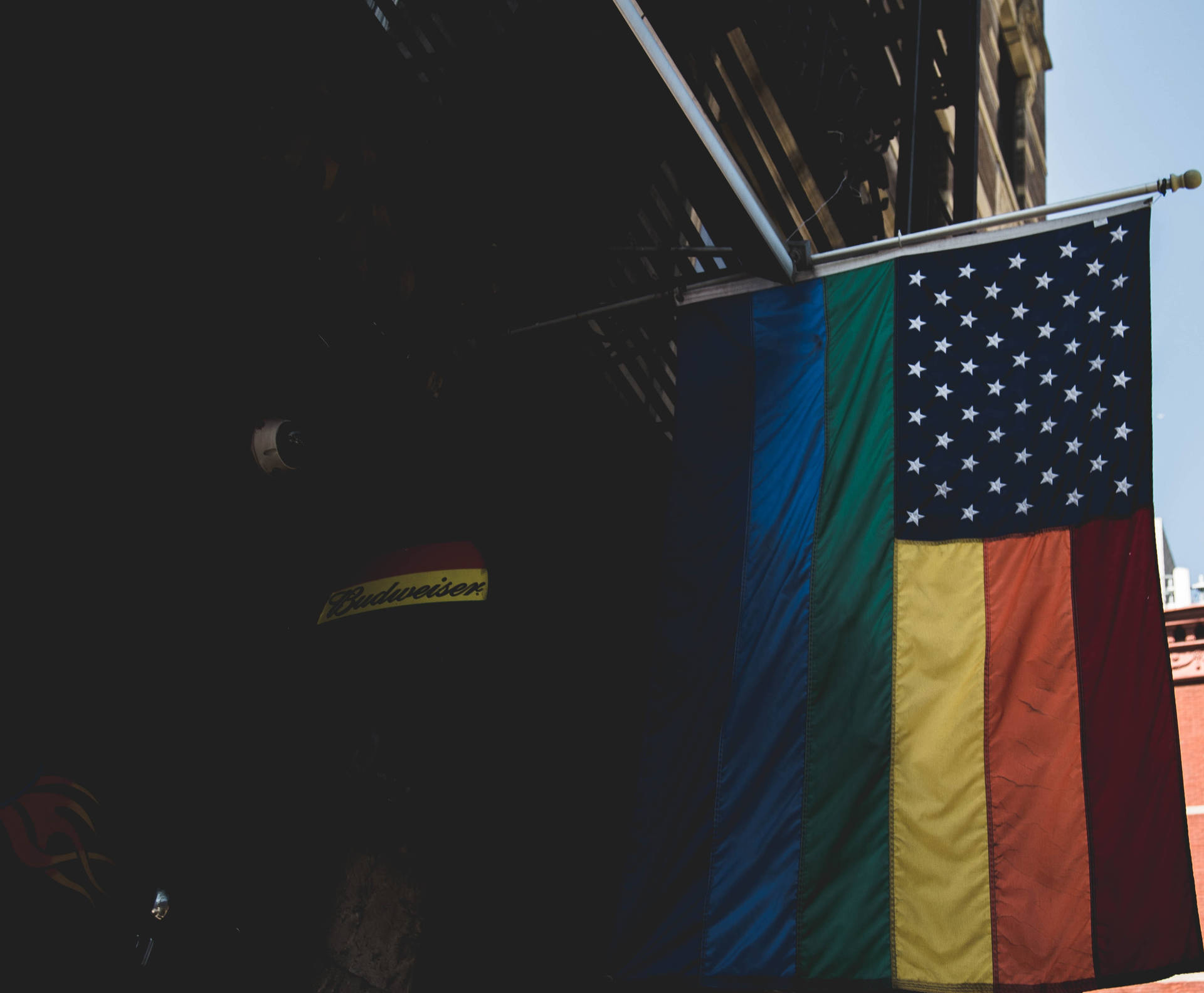 American Pride Flag Wallpaper