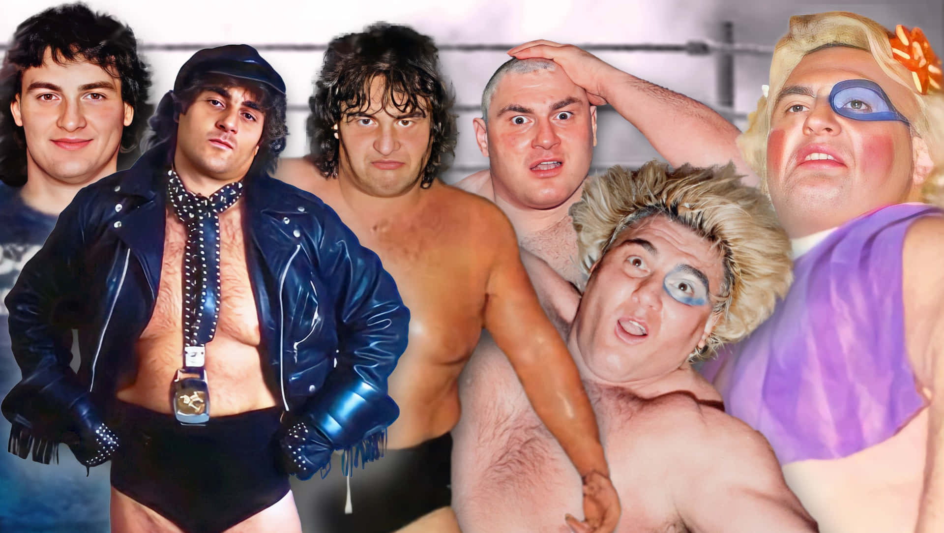 American Professional Wrestler Adrian Adonis Characters And Personas Wallpaper