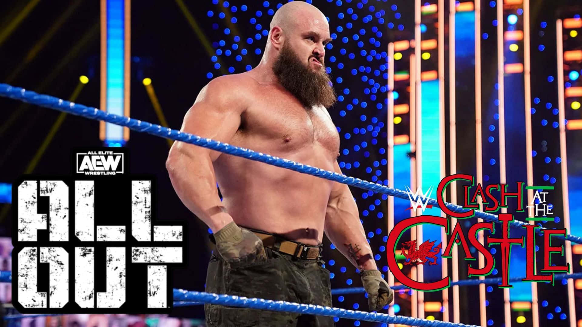 American Professional Wrestler Braun Strowman Aew All Out Picture