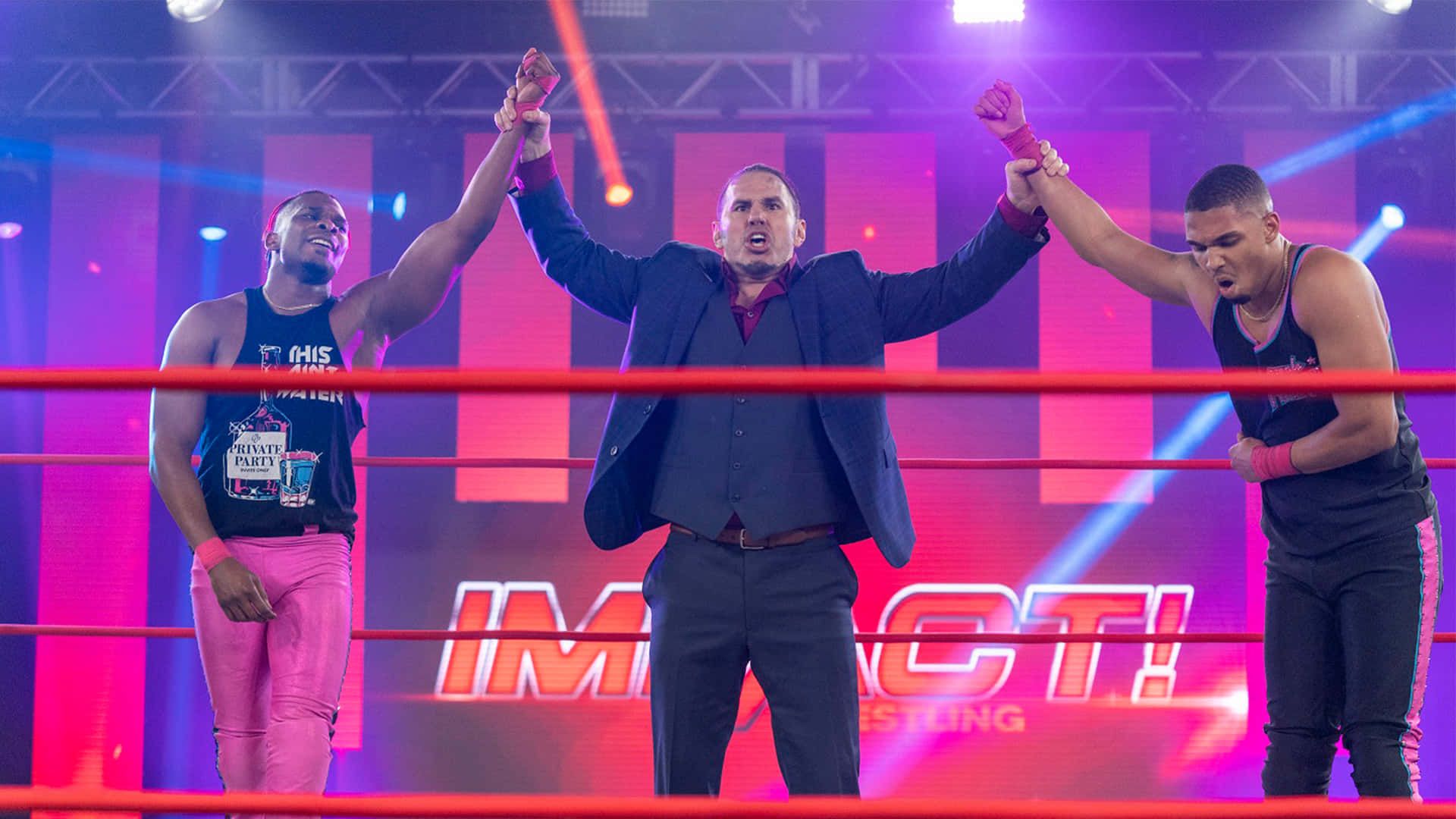 American Professional Wrestler Matt Hardy 2021 Impact Zone Background