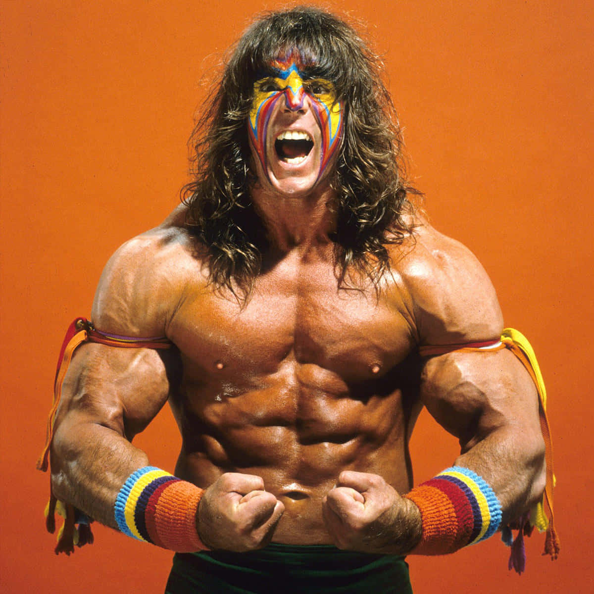 Amerikanischerprofessioneller Wrestler Ultimate Warrior Wwe Foto Wallpaper