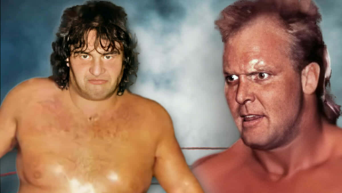 Icons of Wrestling - Adrian Adonis and Dan Spivey Wallpaper