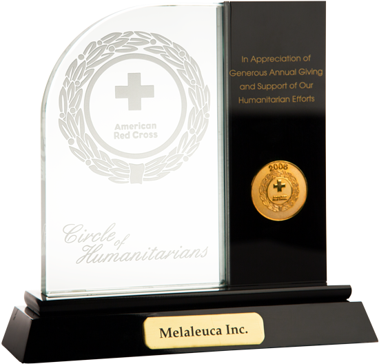 American Red Cross Circleof Humanitarians Award PNG