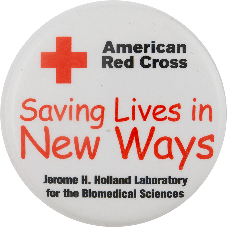 American Red Cross Saving Lives New Ways Badge PNG