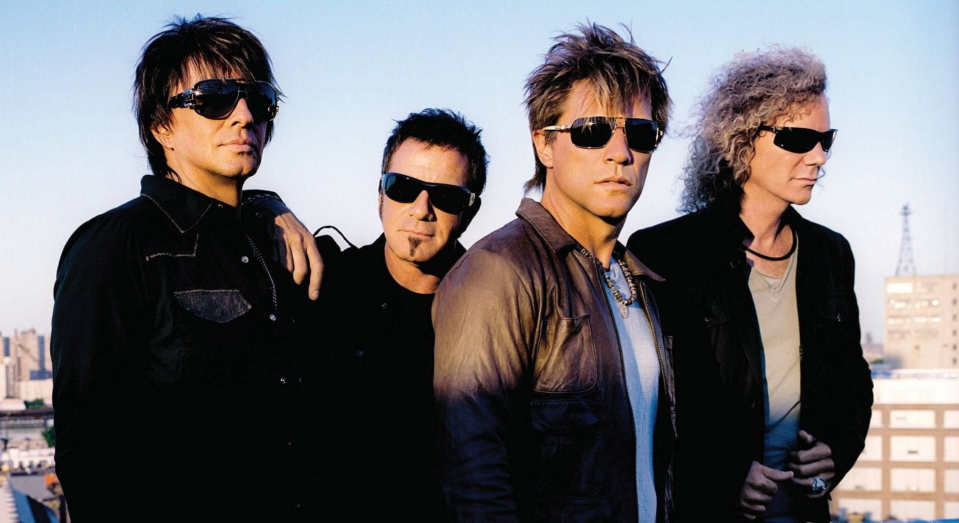 American Rock Band Bon Jovi The Circle Tour Wallpaper