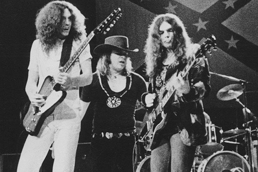 American Rock Band Lynyrd Skynyrd 70s Performance Picture