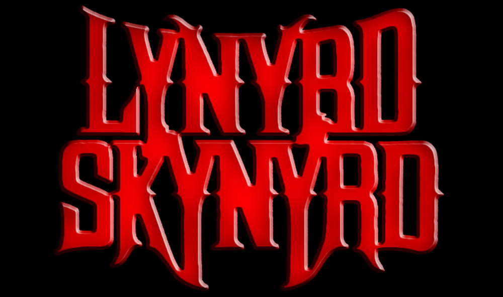 American Rock Band Lynyrd Skynyrd Red Logo Wallpaper