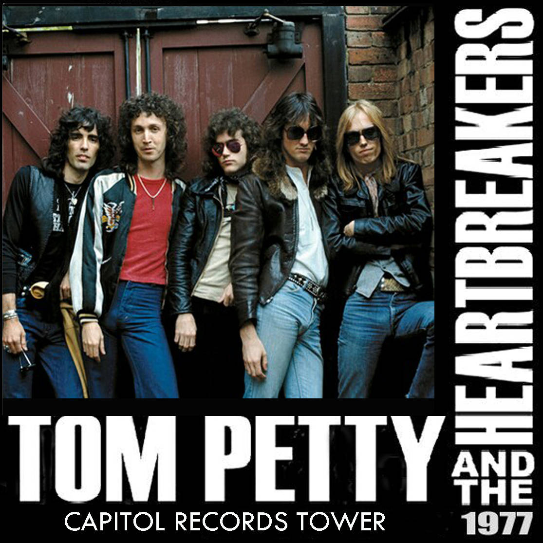 Amerikansk rockband Tom Petty And The Heartbreakers 1977 album Flygtninge af hjertet wallpaper Wallpaper