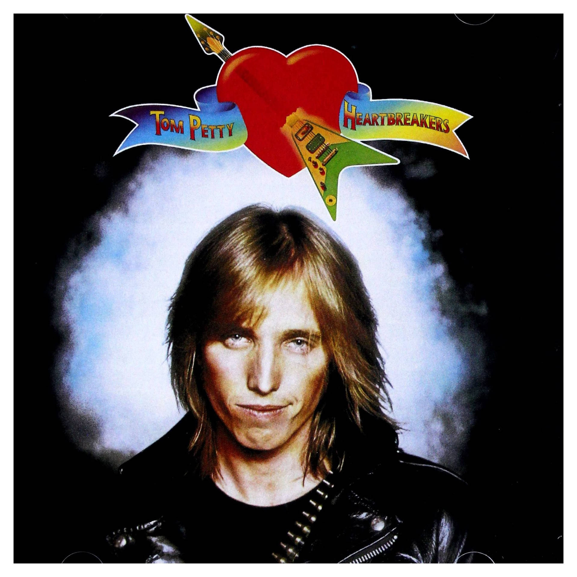 Amerikansk rockband Tom Petty And The Heartbreakers albumcover er et stilfuldt baggrundsbillede. Wallpaper