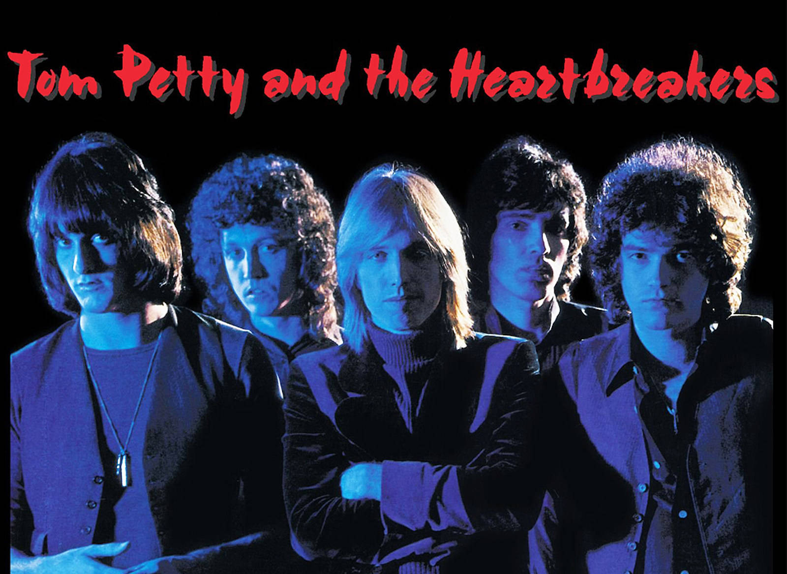 Amerikansk rockband Tom Petty og The Heartbreakers Illustration Wallpaper