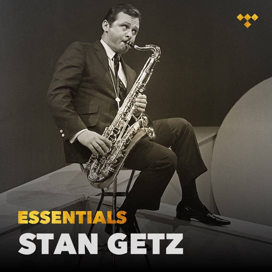Amerikansk saxofonist Stan Getz album Stan Getz Essentials Wallpaper