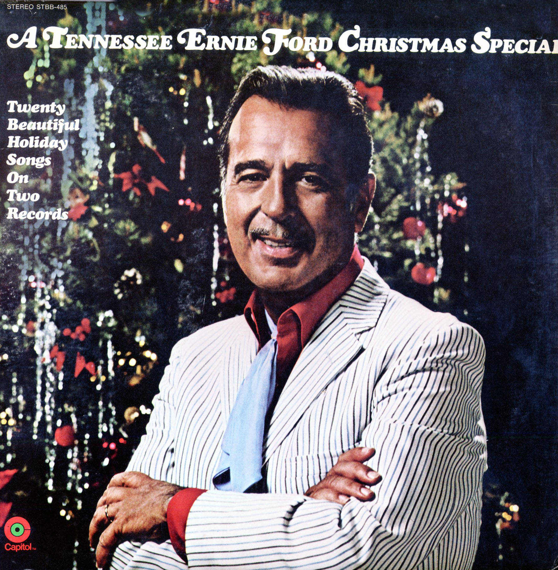 American Singer Tennessee Ernie Ford Christmas Special Album Wallpaper