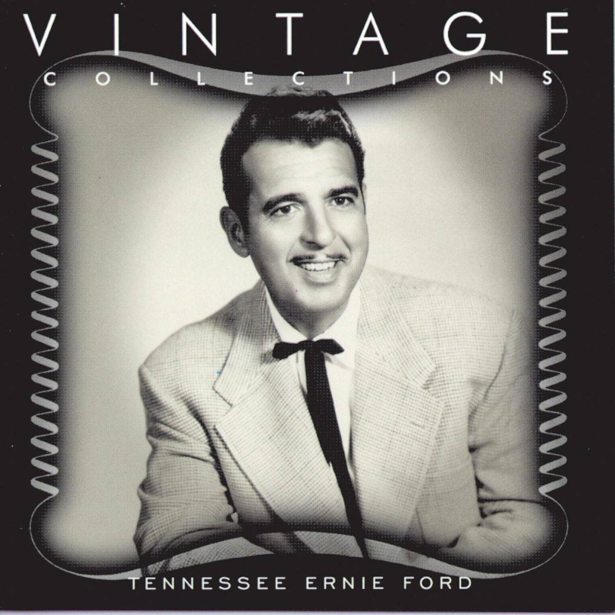 Amerikansk sanger Tennessee Ernie Ford til Vintage Collections Album Wallpaper. Wallpaper