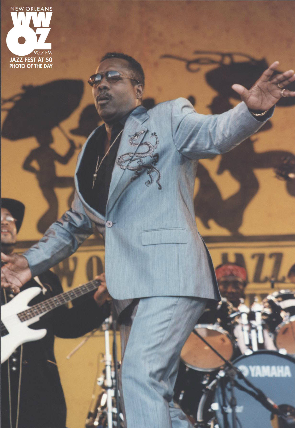 American Soul Singer Wilson Pickett Jazz And Heritage 2001 Wallpaper