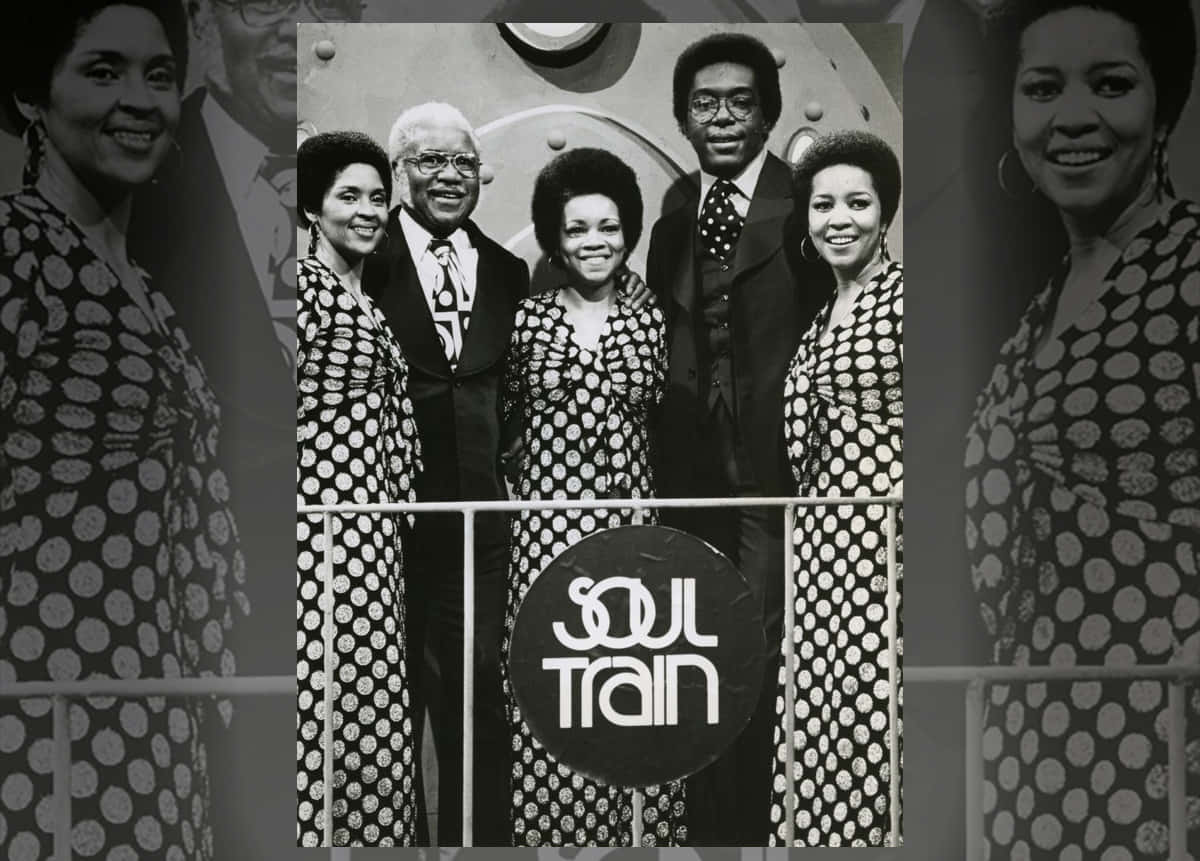 American The Staple Singers Soul Train Collage Wallpaper