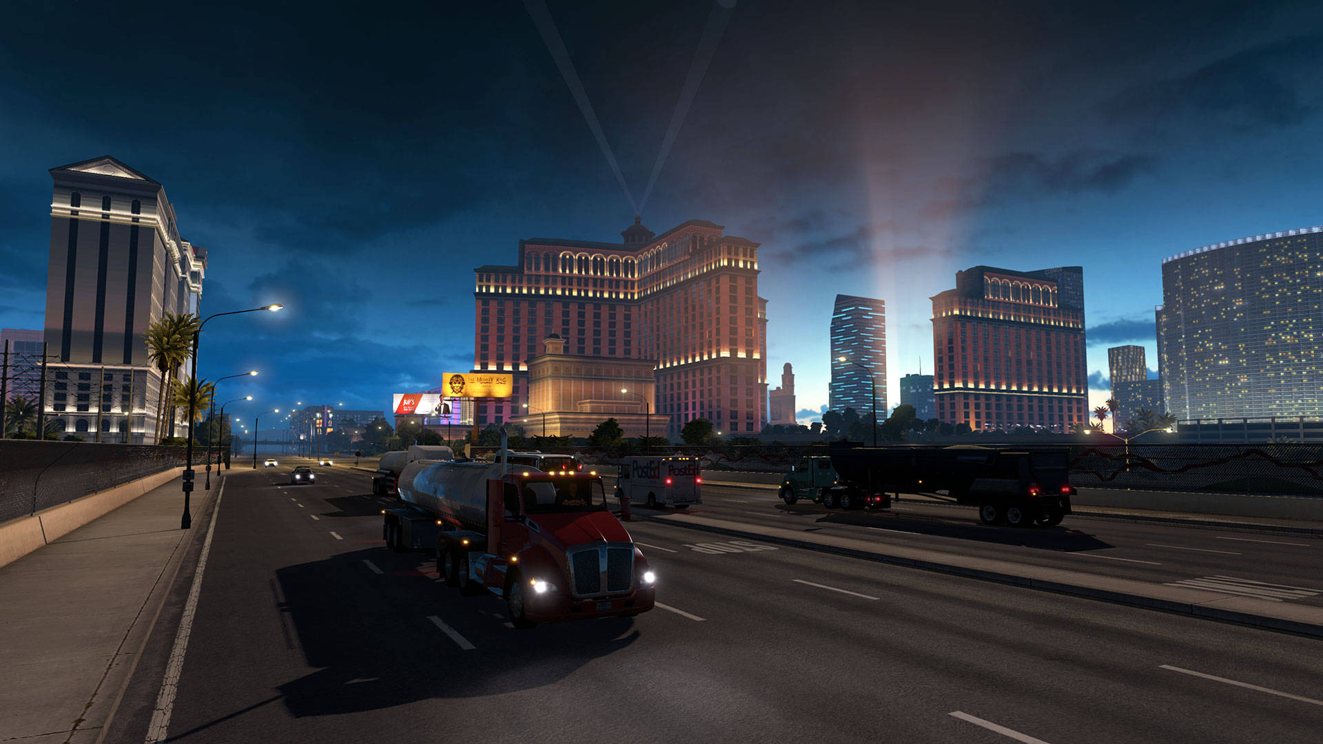 American Truck Simulator City Road Wallpaper