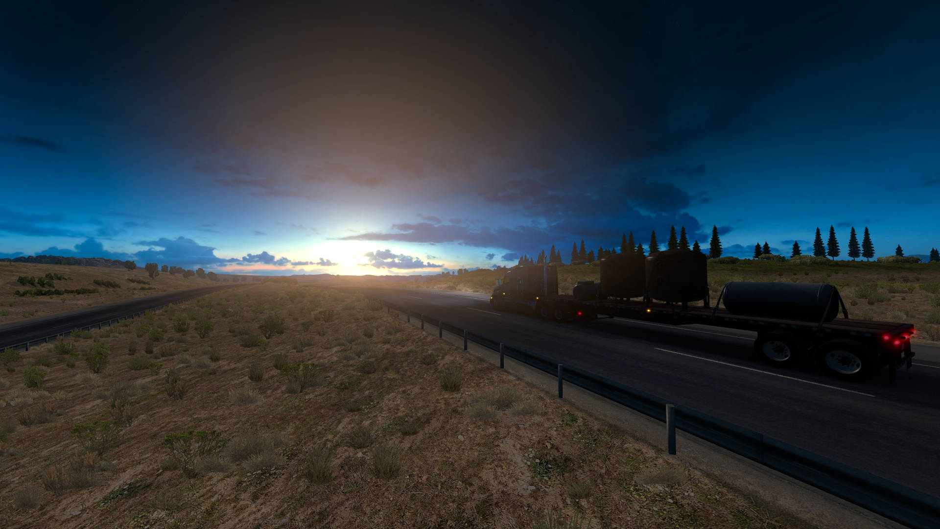 American Truck Simulator Country Road