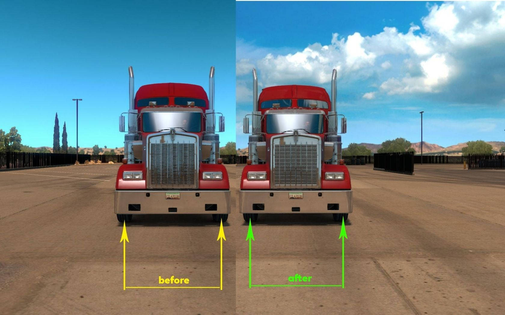 American Truck Simulator Kenworth Trucks Wallpaper