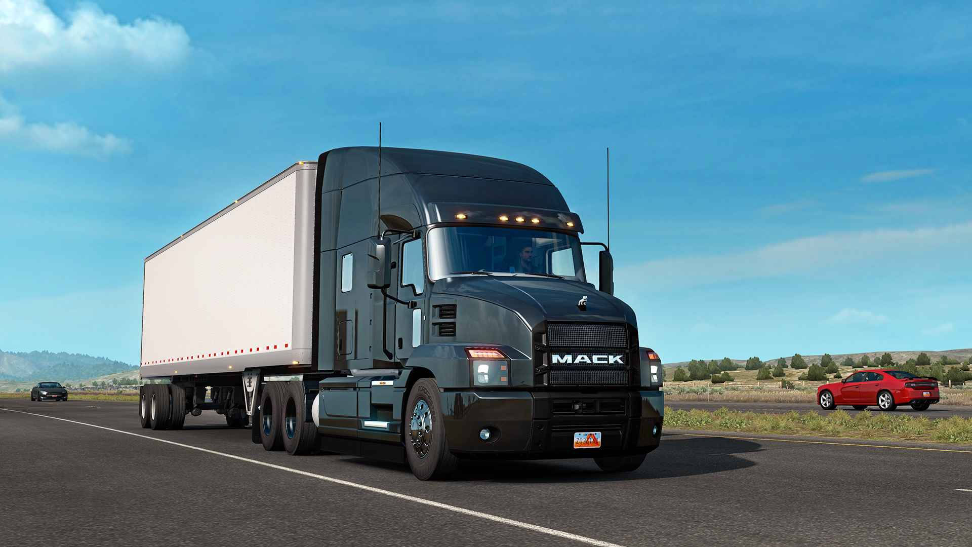 American Truck Simulator Mack Anthem Truck