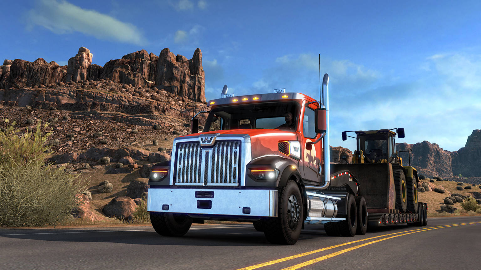 American Truck Simulator: The Open Road Wallpaper
