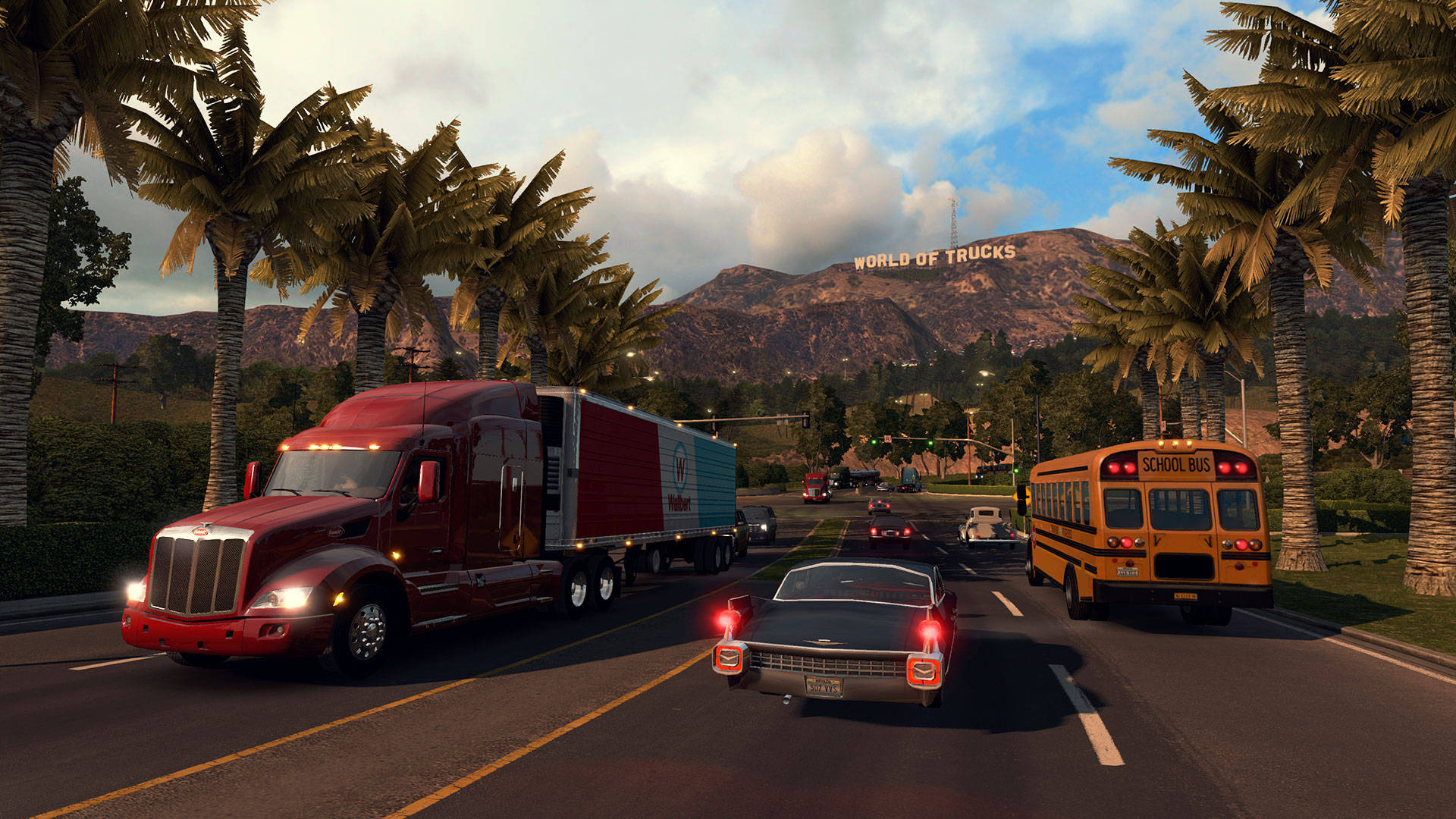 Americantruck Simulator Mundo De Camiones Fondo de pantalla