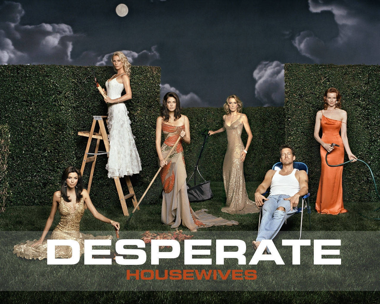 Amerikanischetv-serie Desperate Housewives Staffel 8 Poster Wallpaper