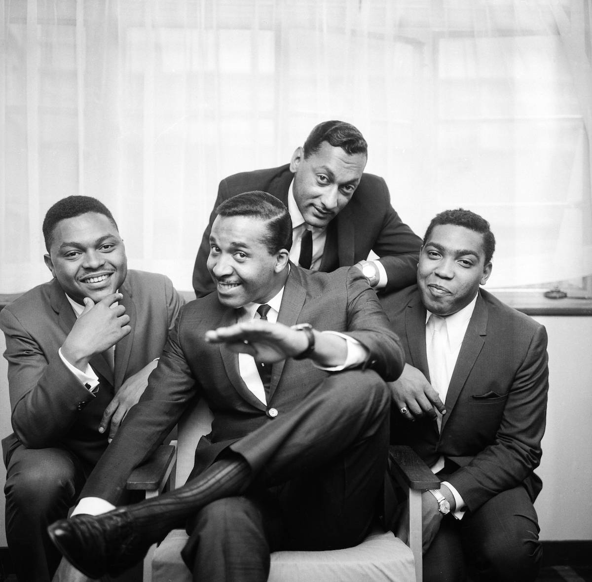 American Vocal Quartet Four Tops 1965 Wallpaper