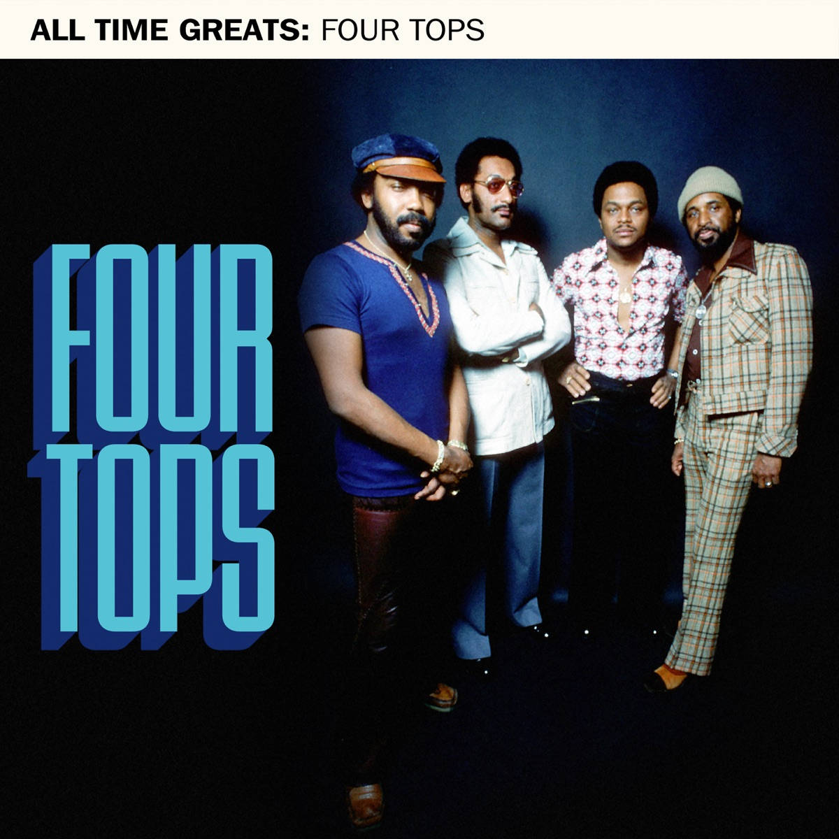 American Vocal Quartet Four Tops All Time Greats Cd Cover Wallpaper