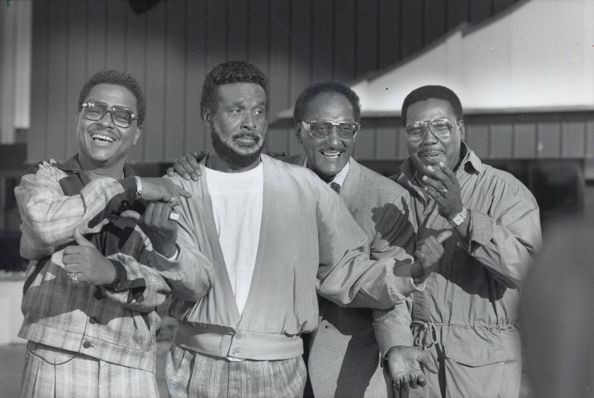American Vocal Quartet Four Tops At Roostertail 1988 Wallpaper
