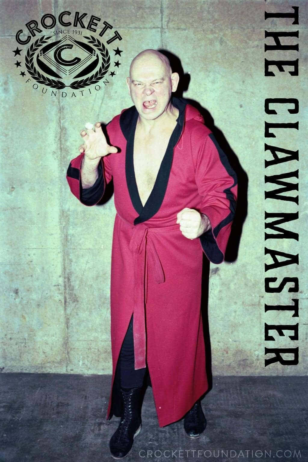 American Wrestler Baron Von Raschke The Clawmaster Wallpaper