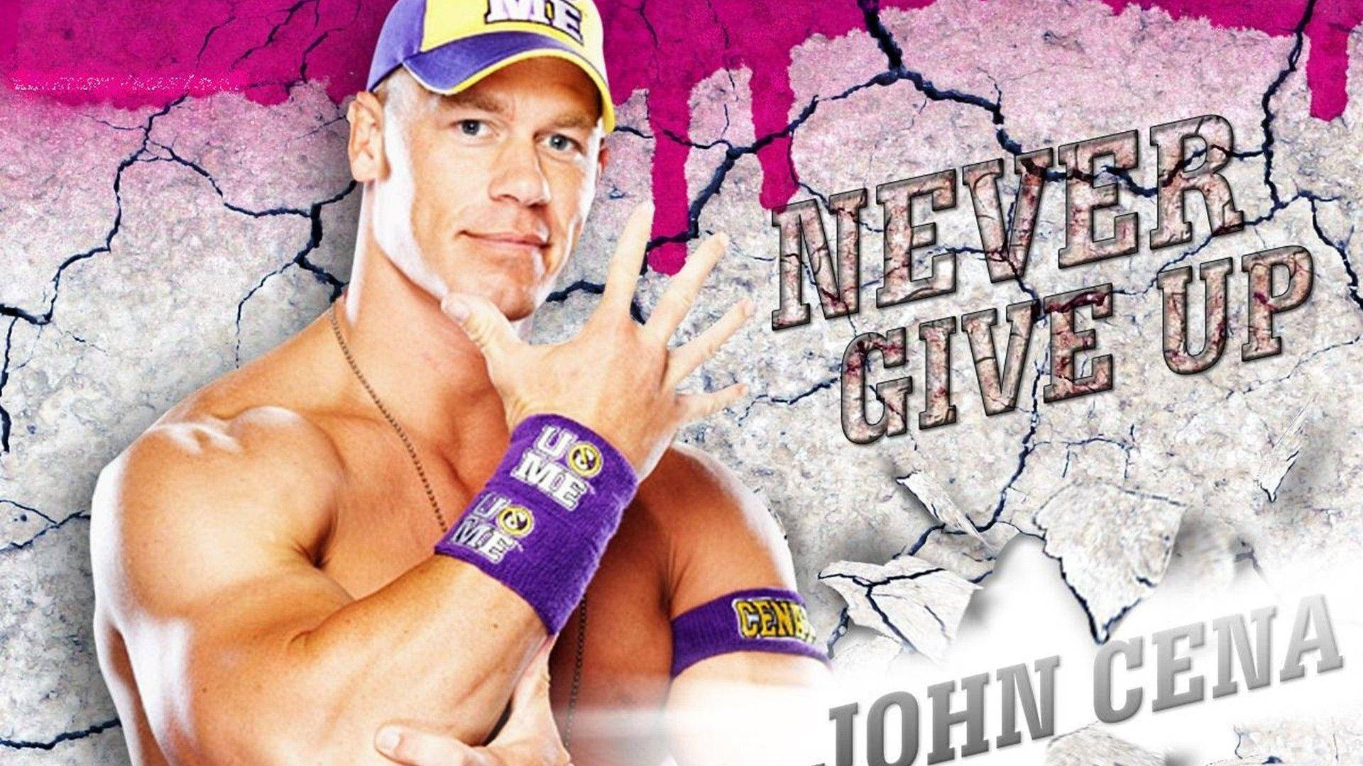 American Wrestler John Cena Digital Cover Wallpaper