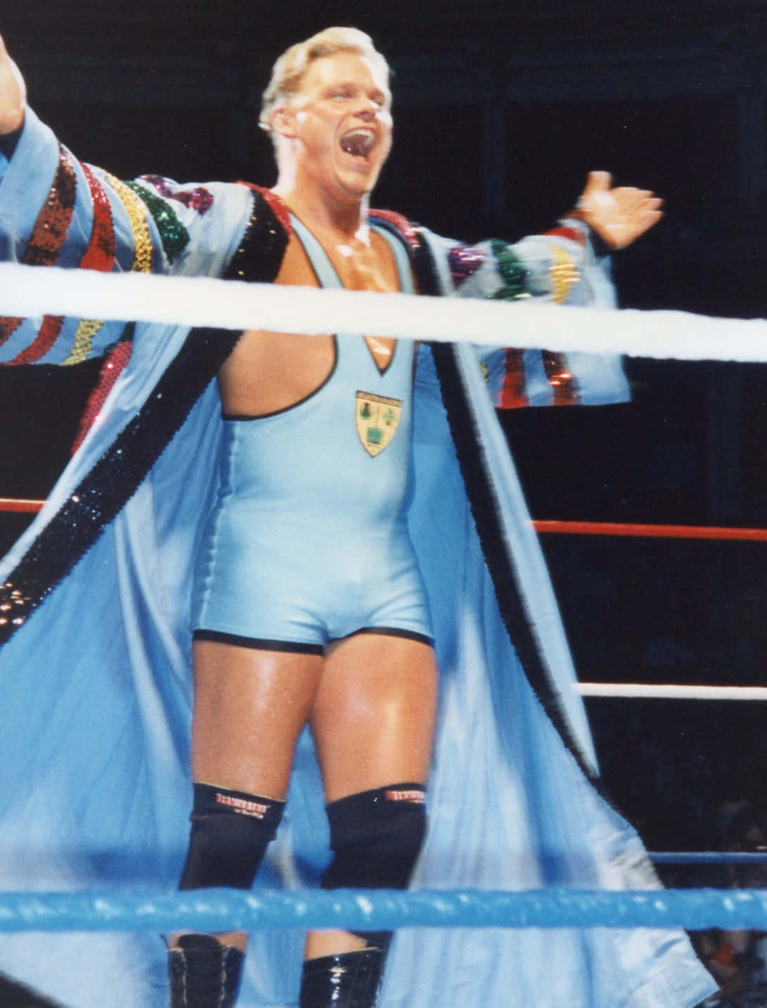 Luchadorestadounidense Shane Douglas En Un Traje De Lucha En 1995 Fondo de pantalla