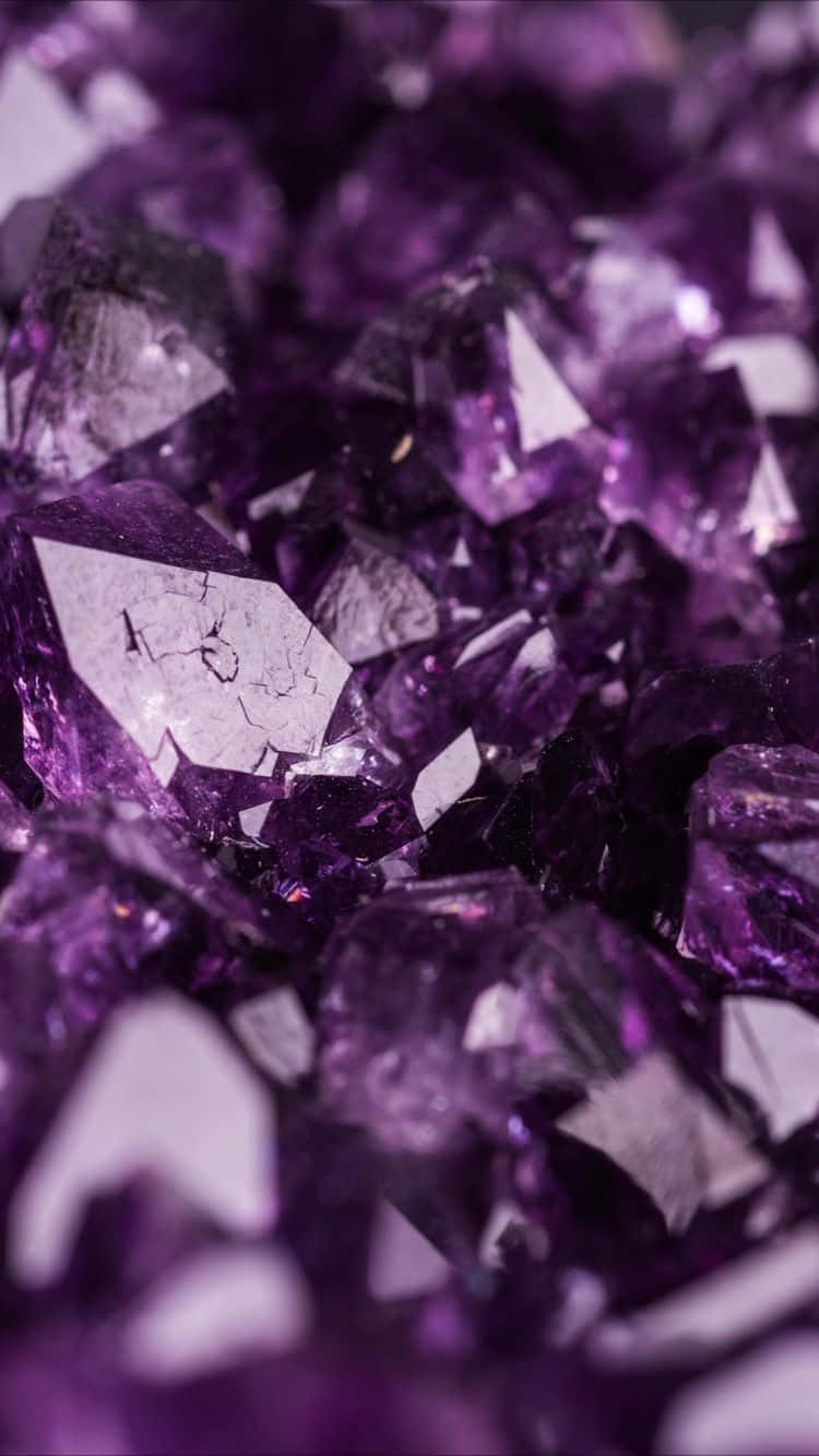 Download Beautiful High-Quality Amethyst Background | Wallpapers.com