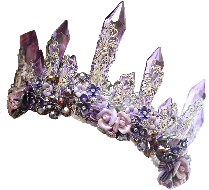 Download Amethyst Crystal Tiara | Wallpapers.com