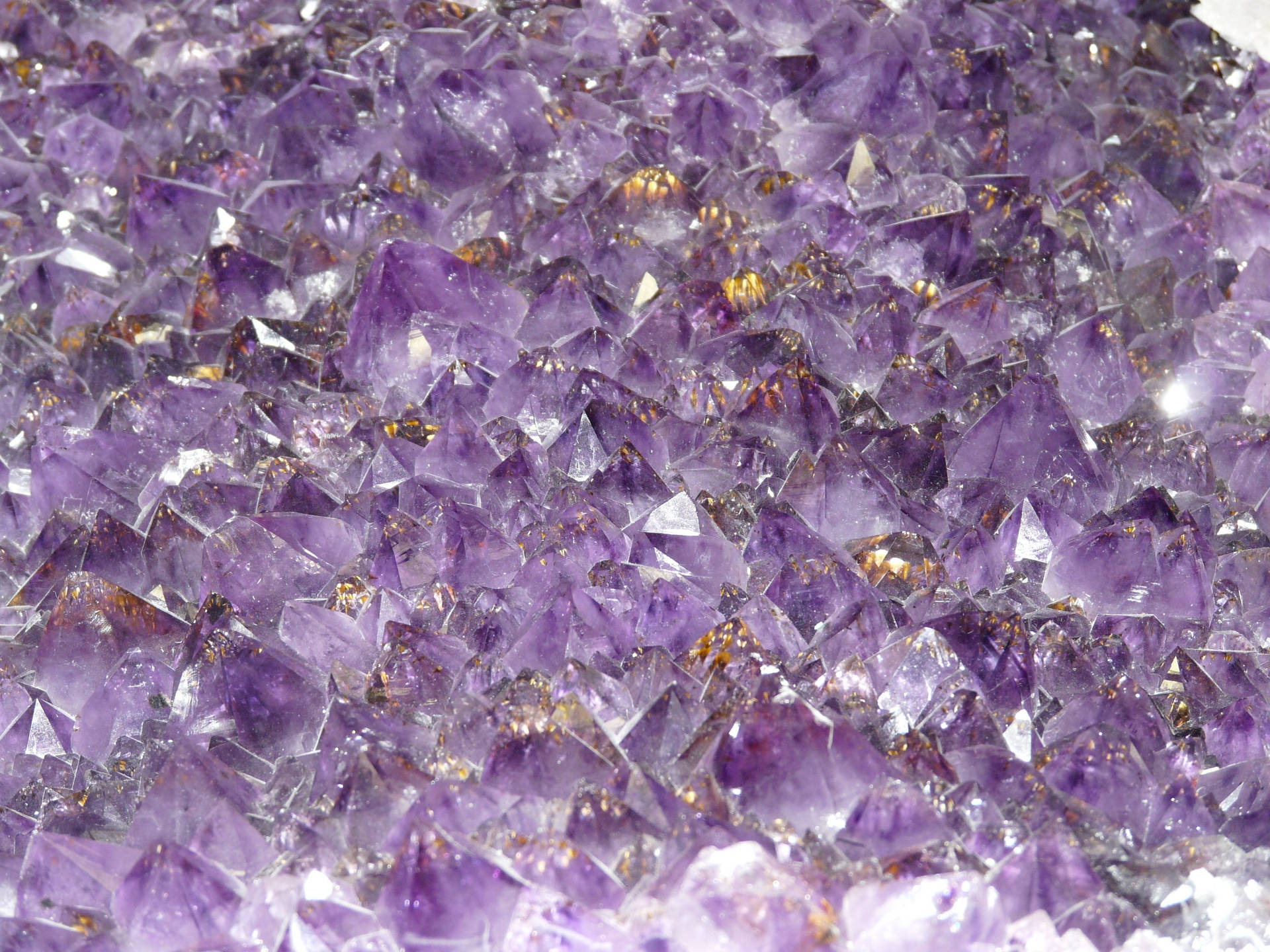 Amethyst Crystal Tips Wallpaper