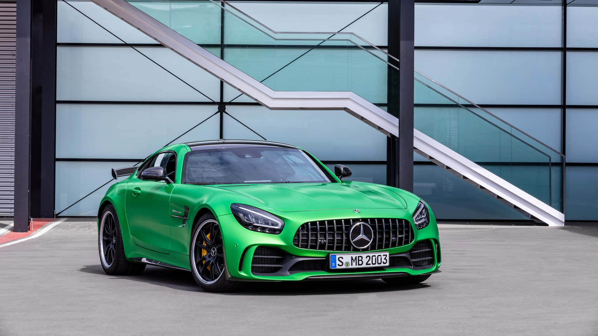 Captivating AMG GT R in Its Natural Environment