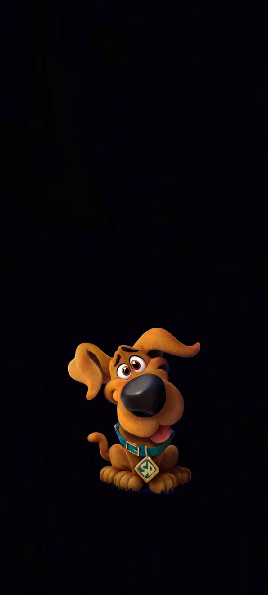 AMOLED Android Baby Scooby-Doo Wallpaper