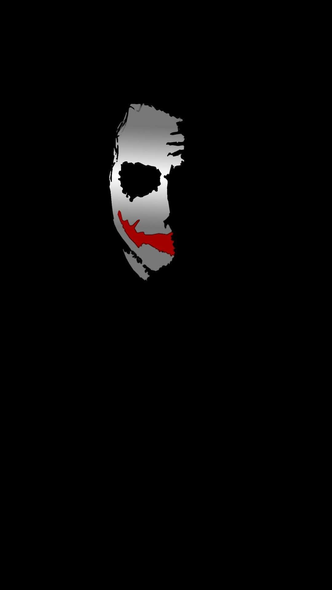 Amoled Background Joker's Face Side
