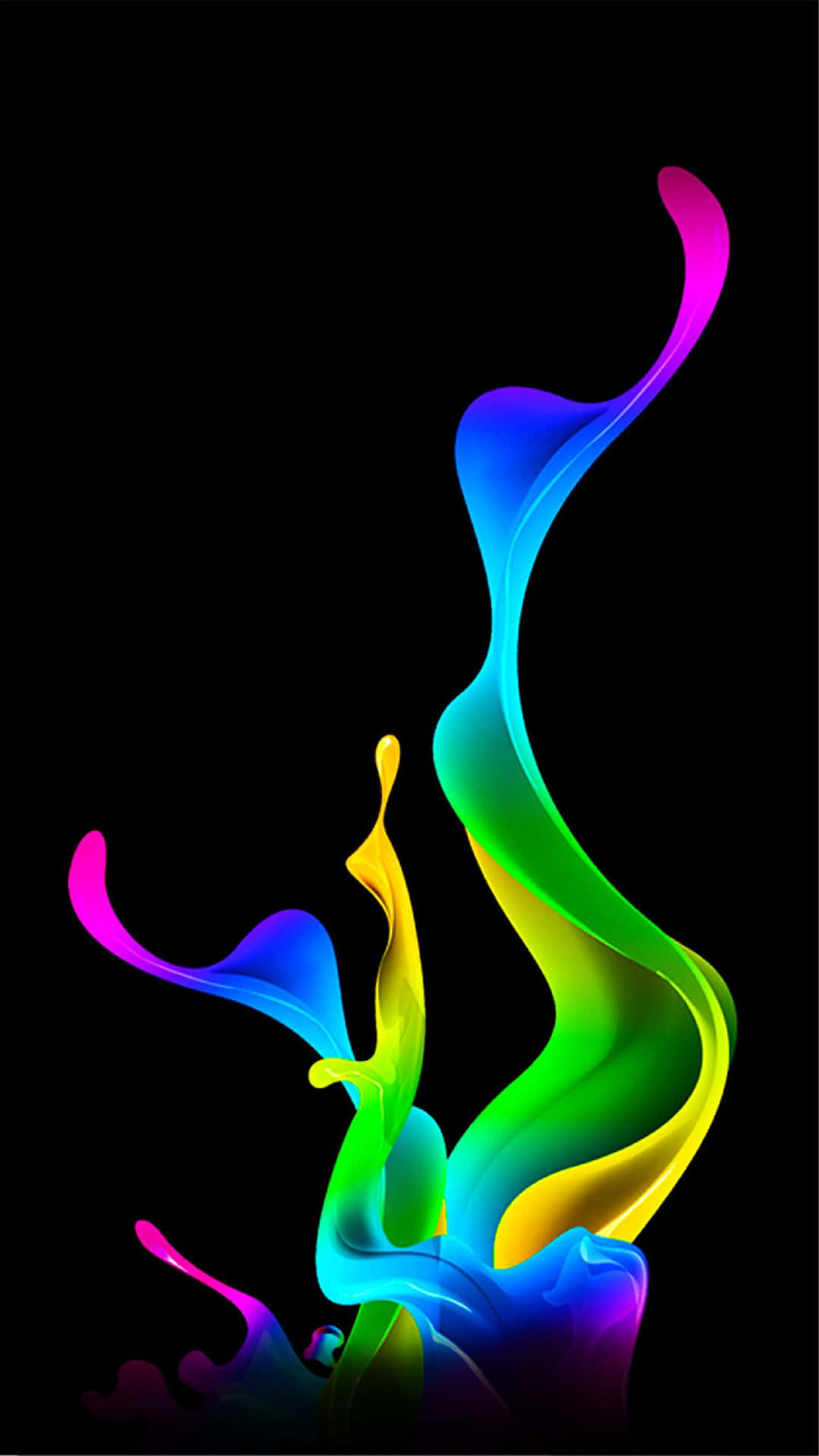 Amoled Background Abstract Design Colors
