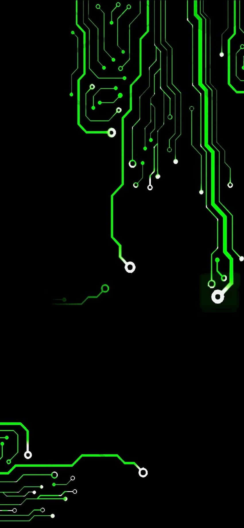 Amoled S With Circuit Wallpaper