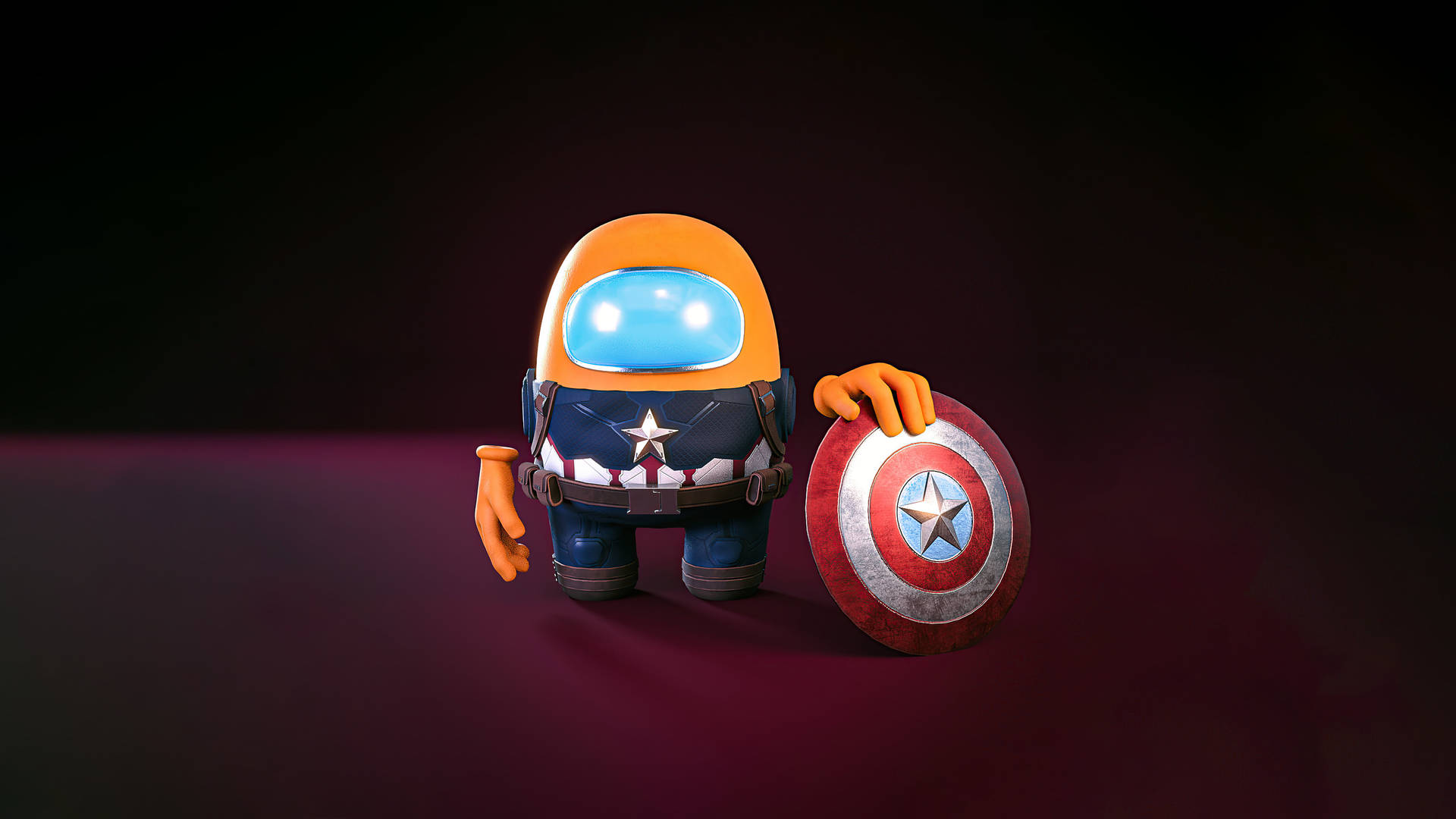 Among Us Captain America