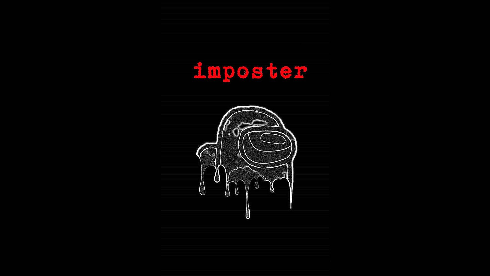 Among Us Game Dripping Imposter