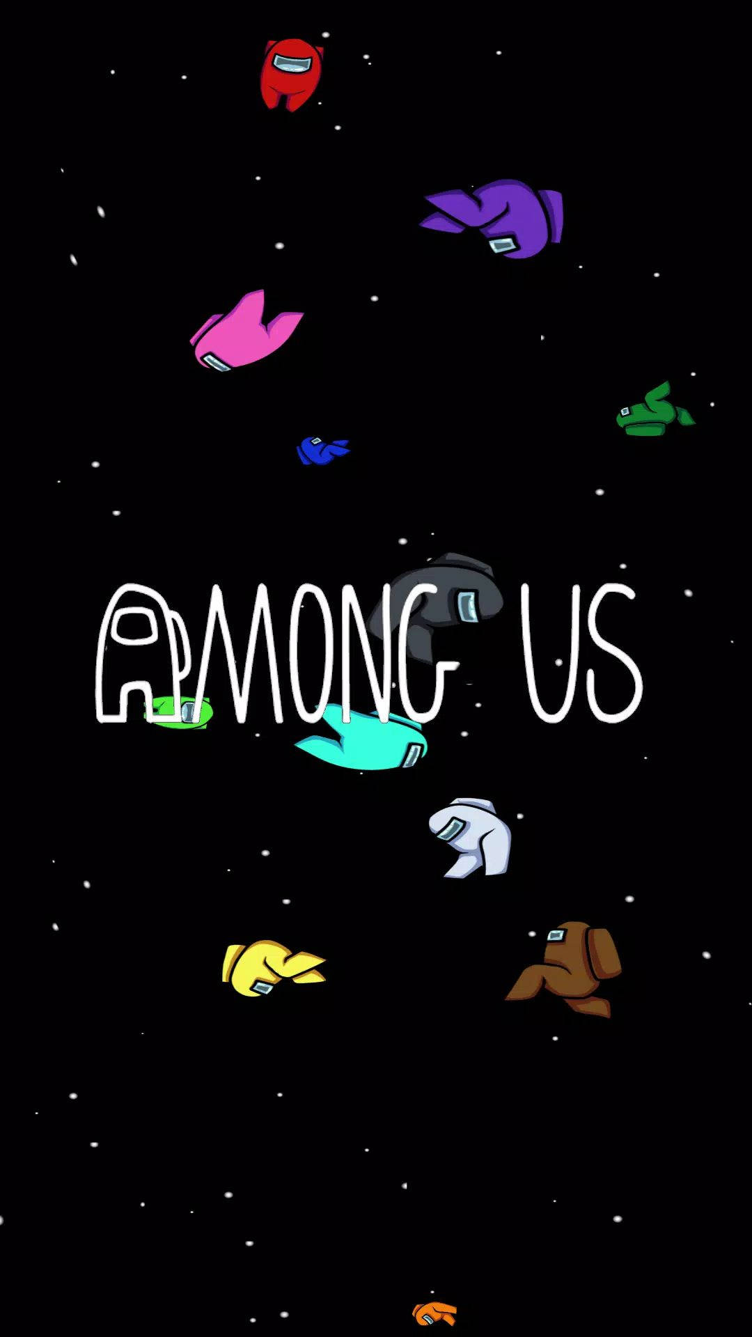 Among Us Game Title In Space