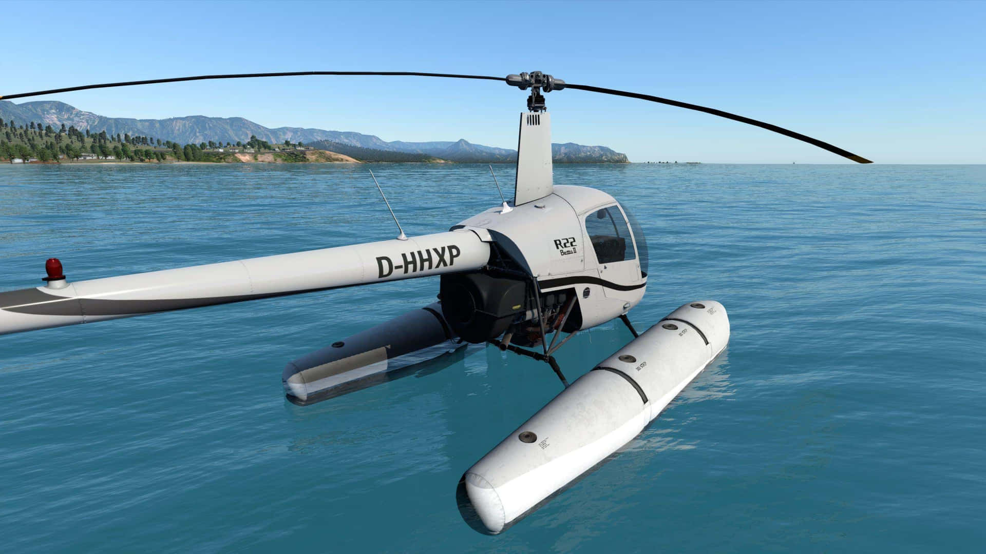 Amphibious Helicopter Wallpaper