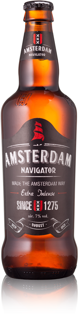 Amsterdam Navigator Beer Bottle PNG