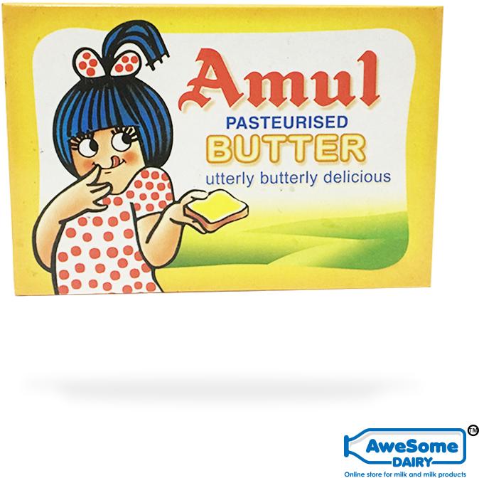 Amul Butter Package Design PNG