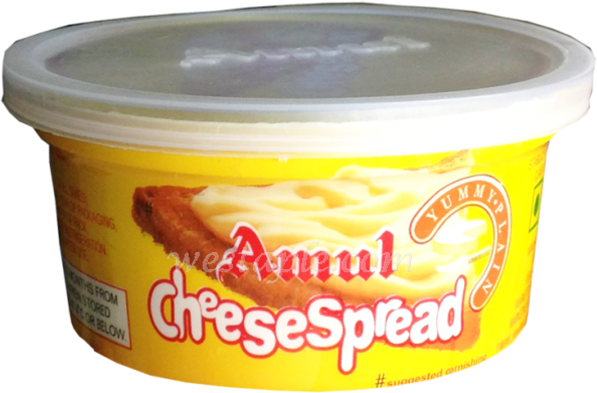 Amul Cheese Spread Container PNG