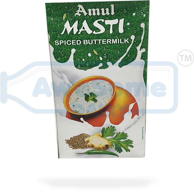 Amul Masti Spiced Buttermilk Packet PNG
