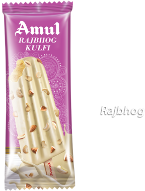 Amul Rajbhog Kulfi Packaging PNG